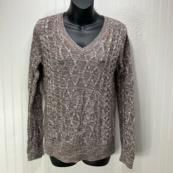 PRESWICK & MOORE Cable Knit Sweater - Picture 1 of 4